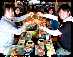 あつあつ活かに2時間食べ放題コース